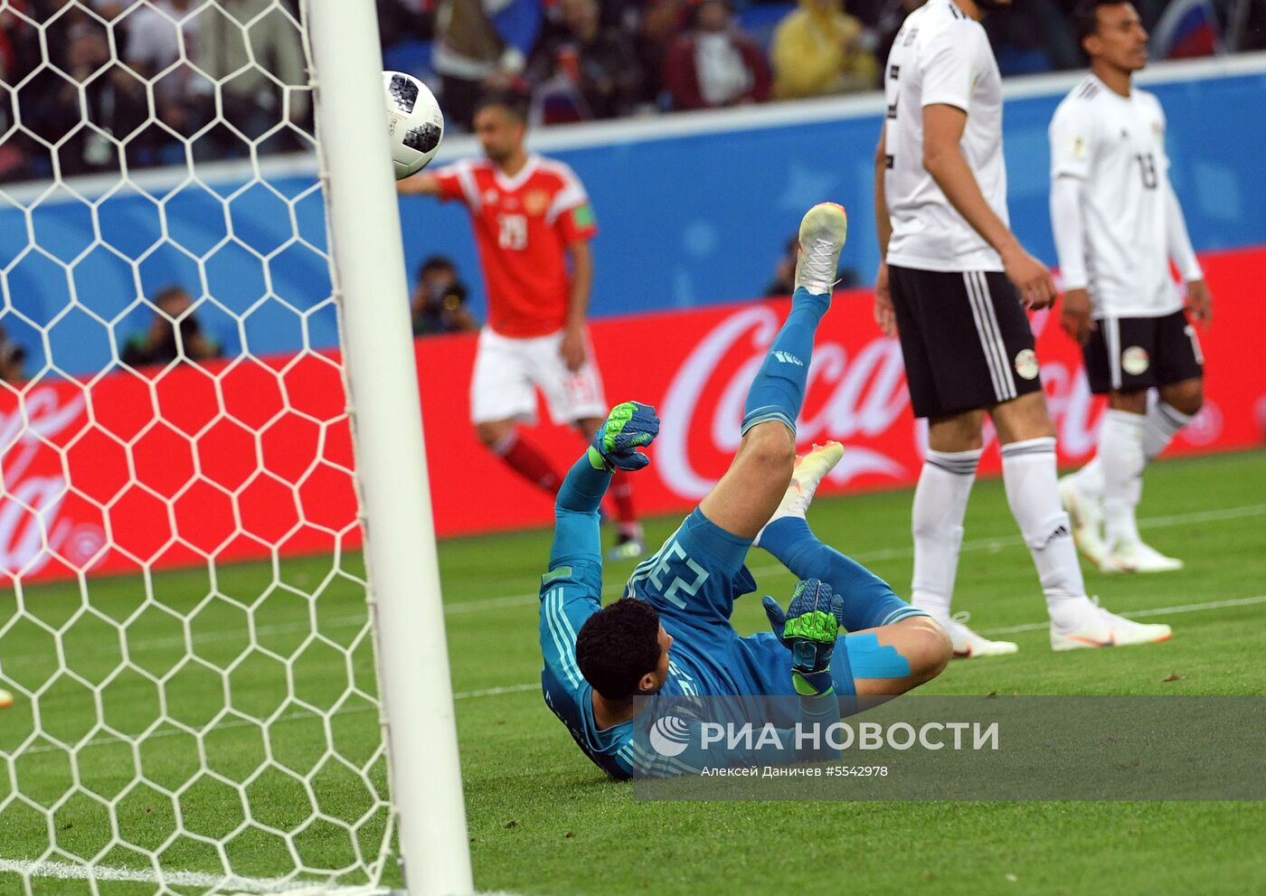 Футбол. ЧМ-2018. Матч Россия - Египет
