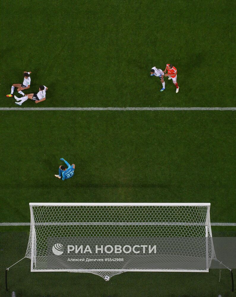 Футбол. ЧМ-2018. Матч Россия - Египет