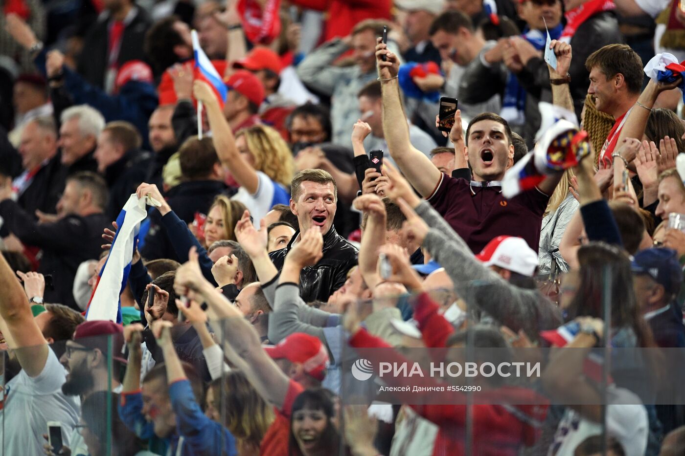Футбол. ЧМ-2018. Матч Россия - Египет
