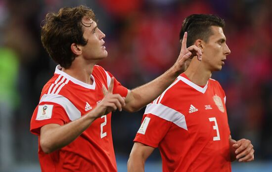 Футбол. ЧМ-2018. Матч Россия - Египет 