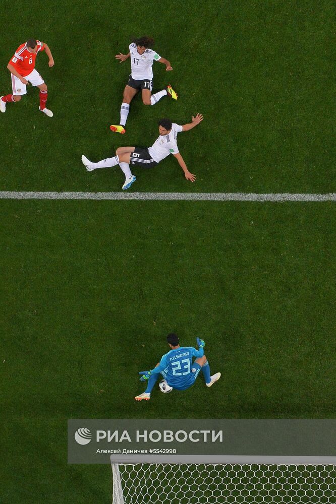 Футбол. ЧМ-2018. Матч Россия - Египет