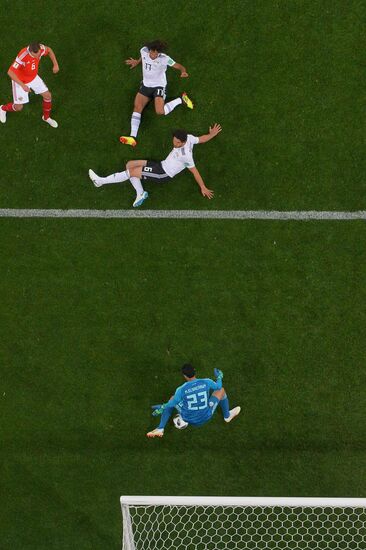 Футбол. ЧМ-2018. Матч Россия - Египет 