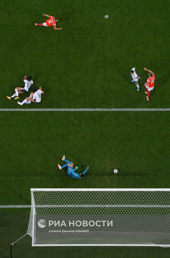 Футбол. ЧМ-2018. Матч Россия - Египет