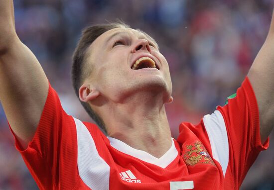 Футбол. ЧМ-2018. Матч Россия - Египет 