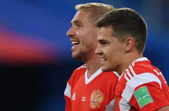 Футбол. ЧМ-2018. Матч Россия - Египет 