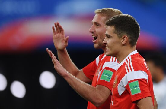 Футбол. ЧМ-2018. Матч Россия - Египет 