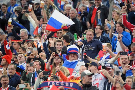 Футбол. ЧМ-2018. Матч Россия - Египет 