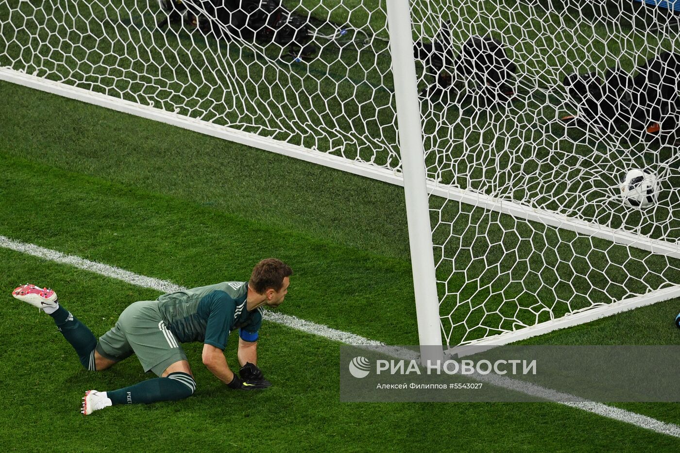 Футбол. ЧМ-2018. Матч Россия - Египет