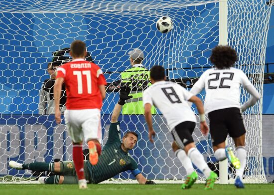 Футбол. ЧМ-2018. Матч Россия - Египет 