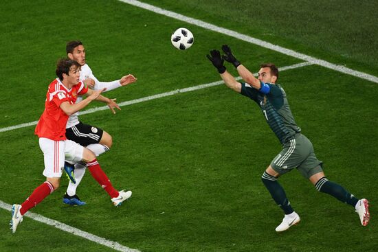 Футбол. ЧМ-2018. Матч Россия - Египет