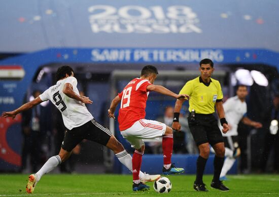 Футбол. ЧМ-2018. Матч Россия - Египет 