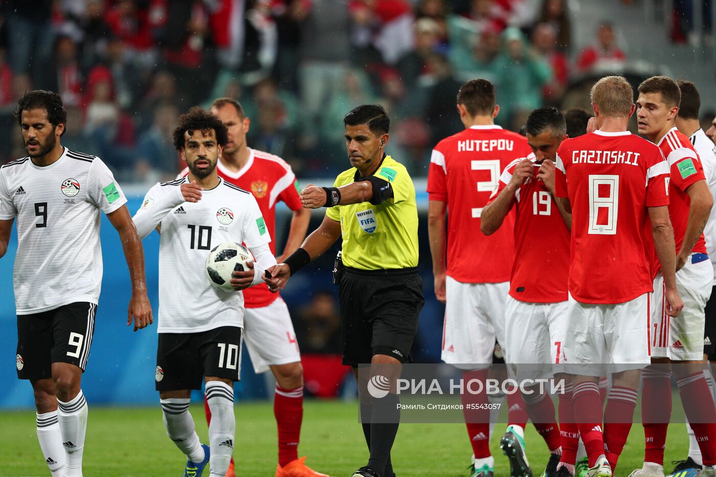 Футбол. ЧМ-2018. Матч Россия - Египет