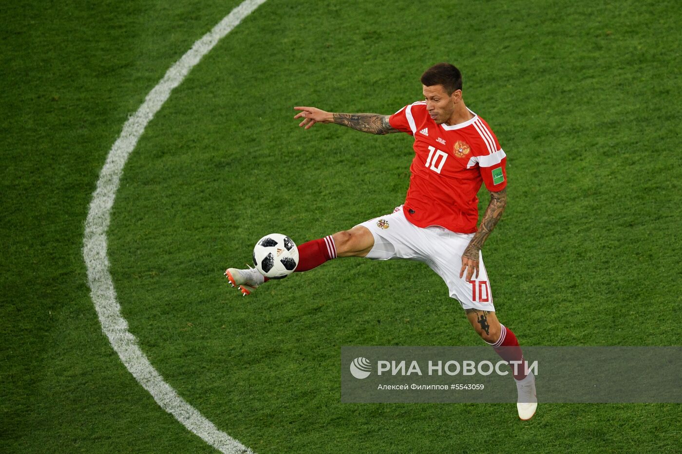 Футбол. ЧМ-2018. Матч Россия - Египет