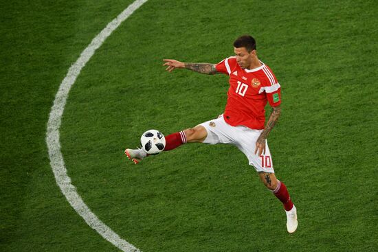 Футбол. ЧМ-2018. Матч Россия - Египет