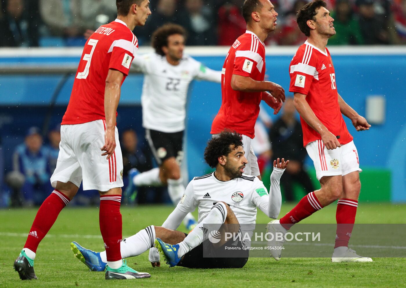 Футбол. ЧМ-2018. Матч Россия - Египет