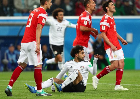 Футбол. ЧМ-2018. Матч Россия - Египет 