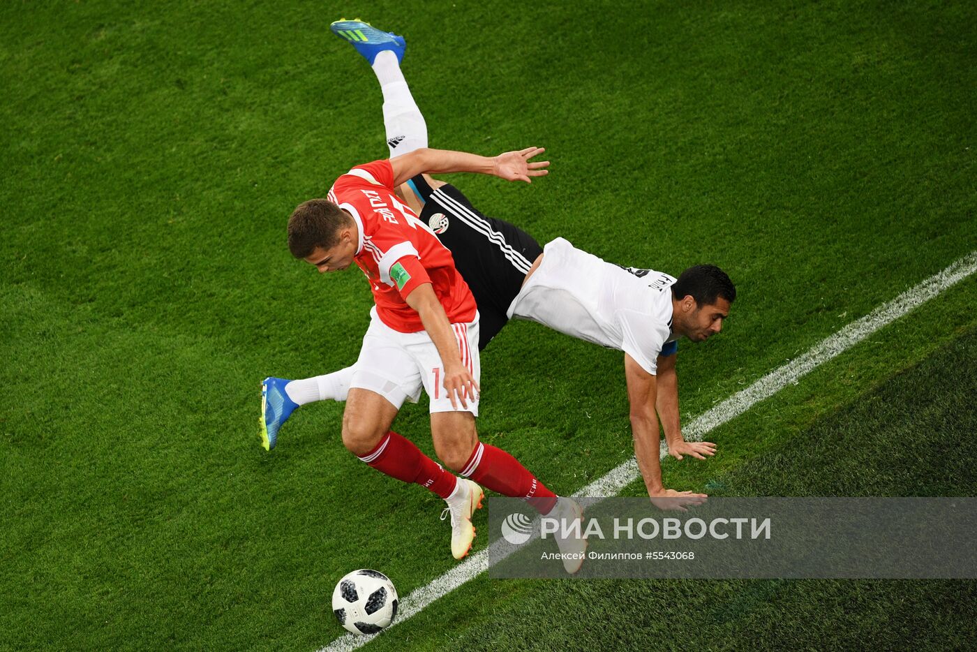 Футбол. ЧМ-2018. Матч Россия - Египет