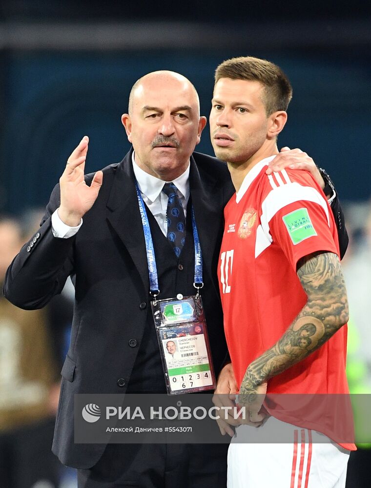 Футбол. ЧМ-2018. Матч Россия - Египет