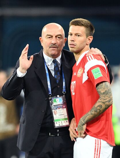 Футбол. ЧМ-2018. Матч Россия - Египет 