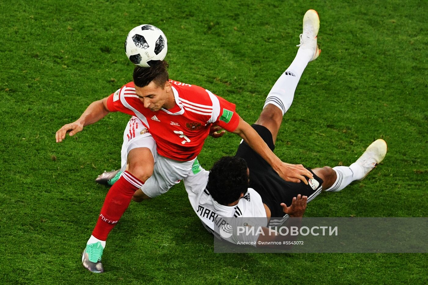 Футбол. ЧМ-2018. Матч Россия - Египет