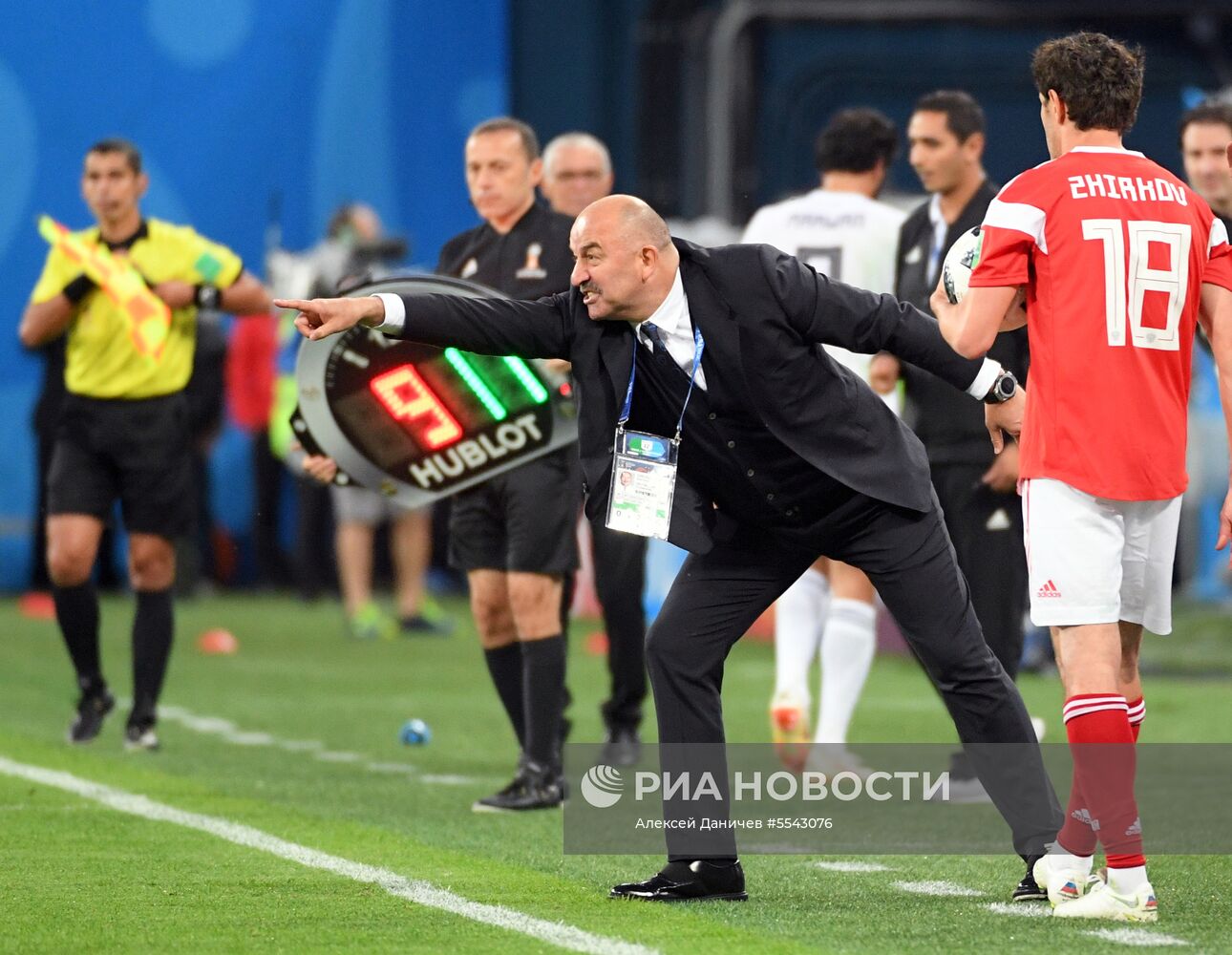 Футбол. ЧМ-2018. Матч Россия - Египет