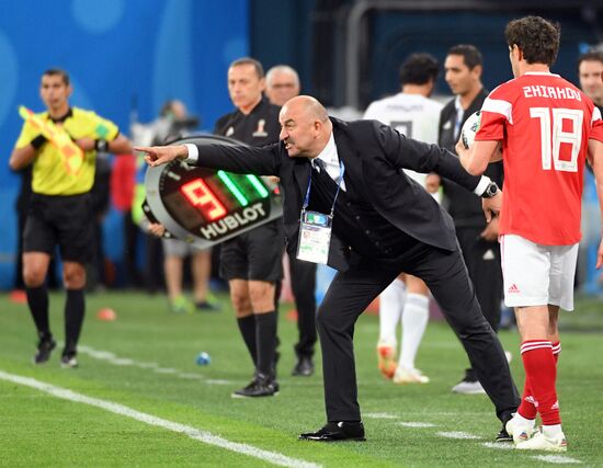 Футбол. ЧМ-2018. Матч Россия - Египет 