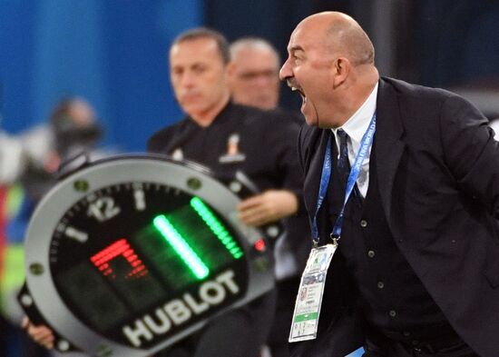 Футбол. ЧМ-2018. Матч Россия - Египет 