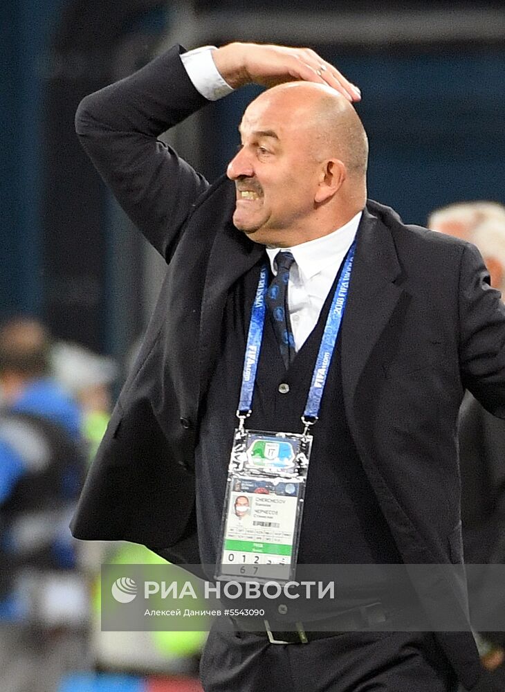 Футбол. ЧМ-2018. Матч Россия - Египет