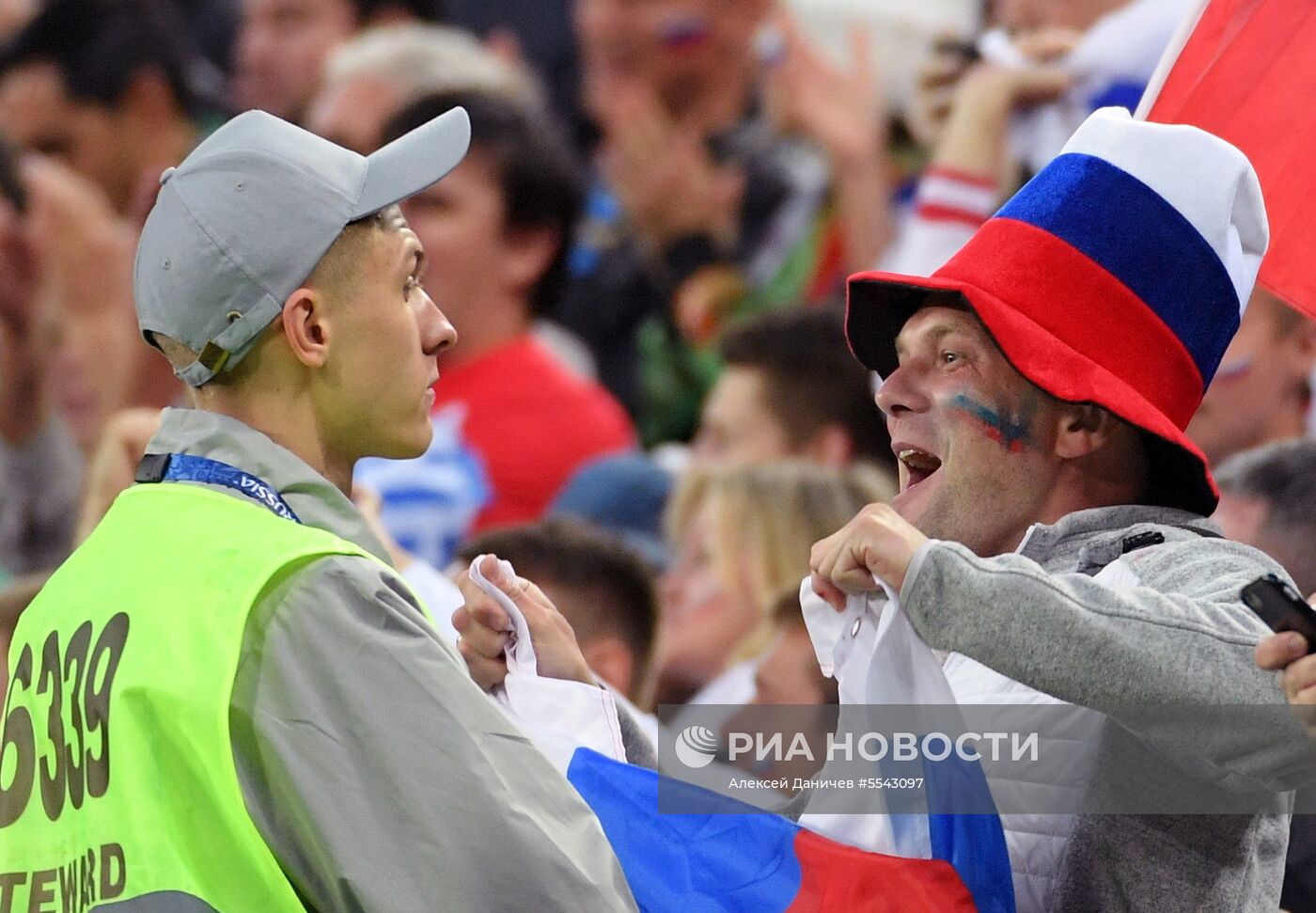 Футбол. ЧМ-2018. Матч Россия - Египет