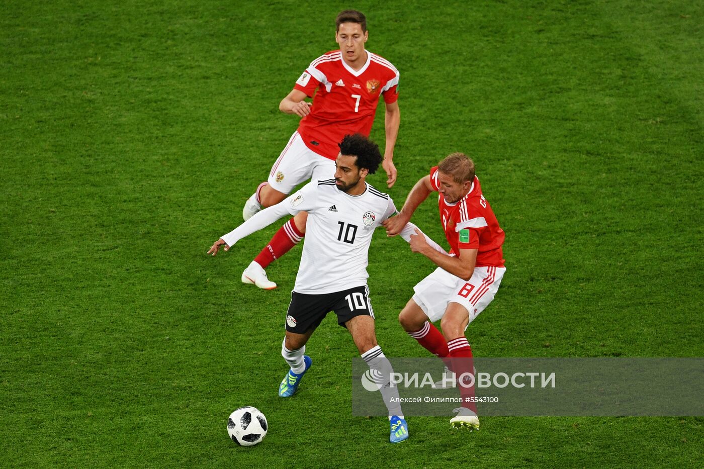 Футбол. ЧМ-2018. Матч Россия - Египет
