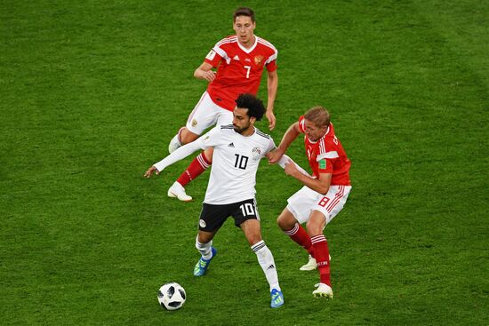 Футбол. ЧМ-2018. Матч Россия - Египет