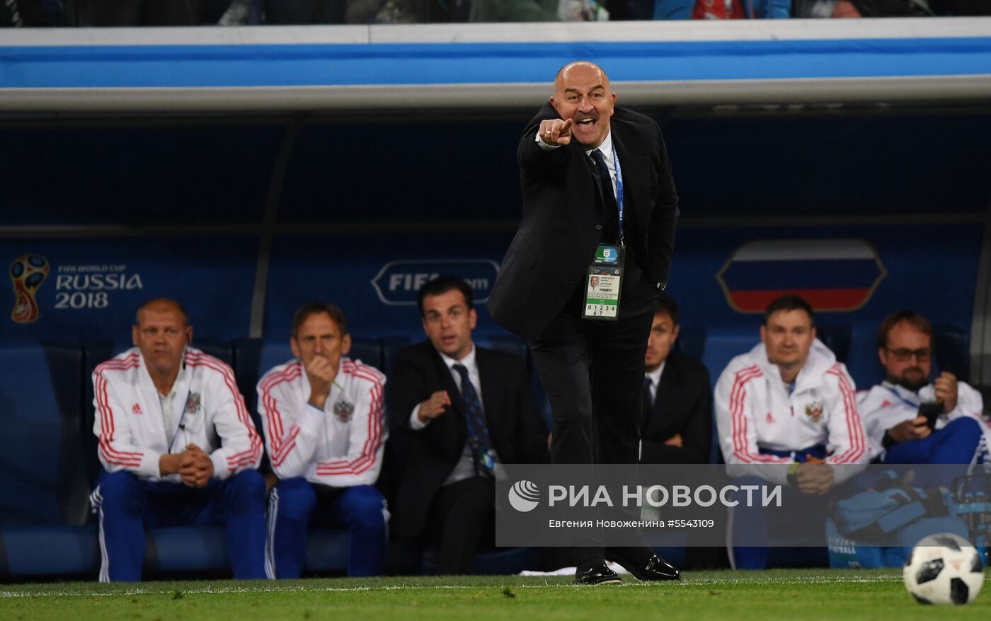 Футбол. ЧМ-2018. Матч Россия - Египет