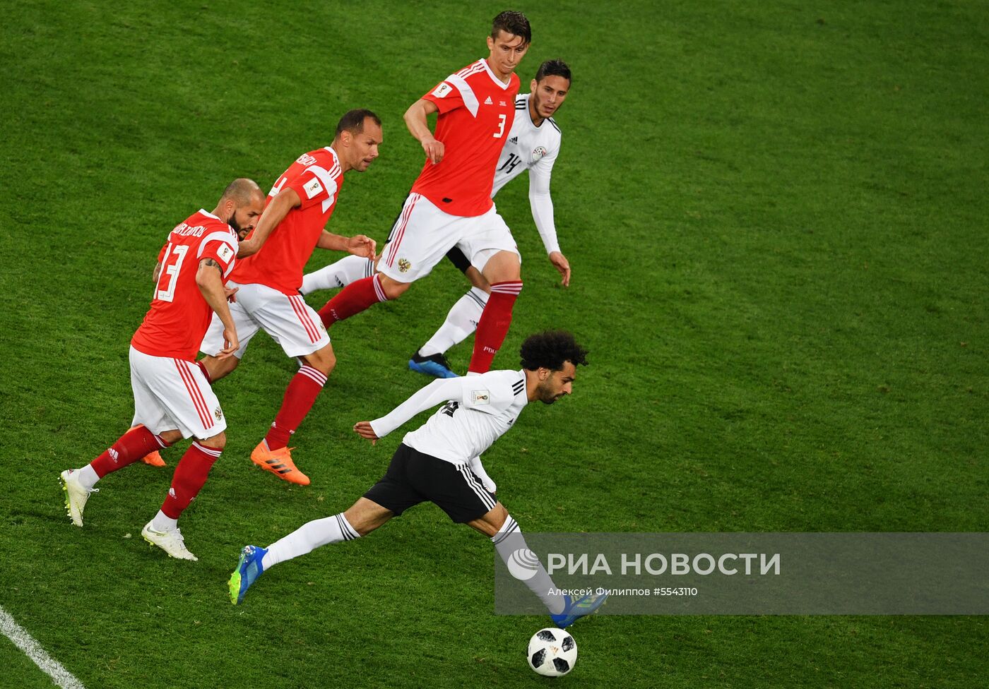 Футбол. ЧМ-2018. Матч Россия - Египет