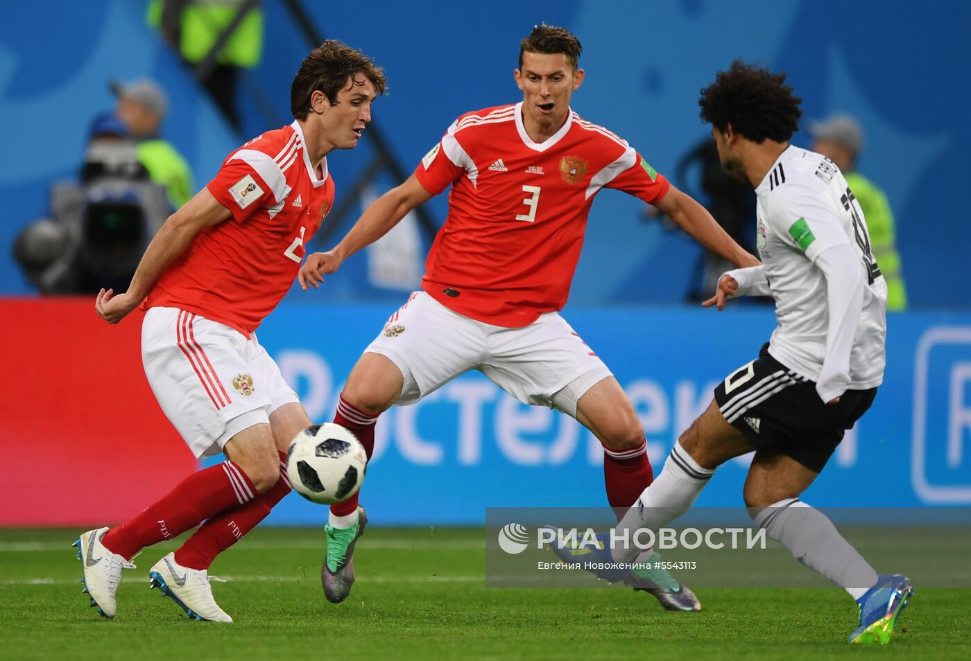 Футбол. ЧМ-2018. Матч Россия - Египет