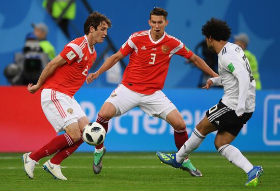 Футбол. ЧМ-2018. Матч Россия - Египет 