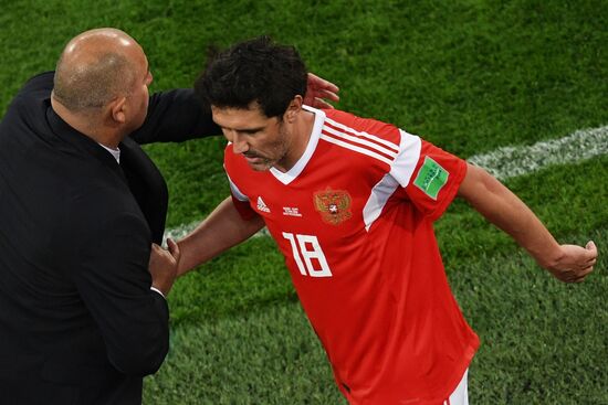 Футбол. ЧМ-2018. Матч Россия - Египет