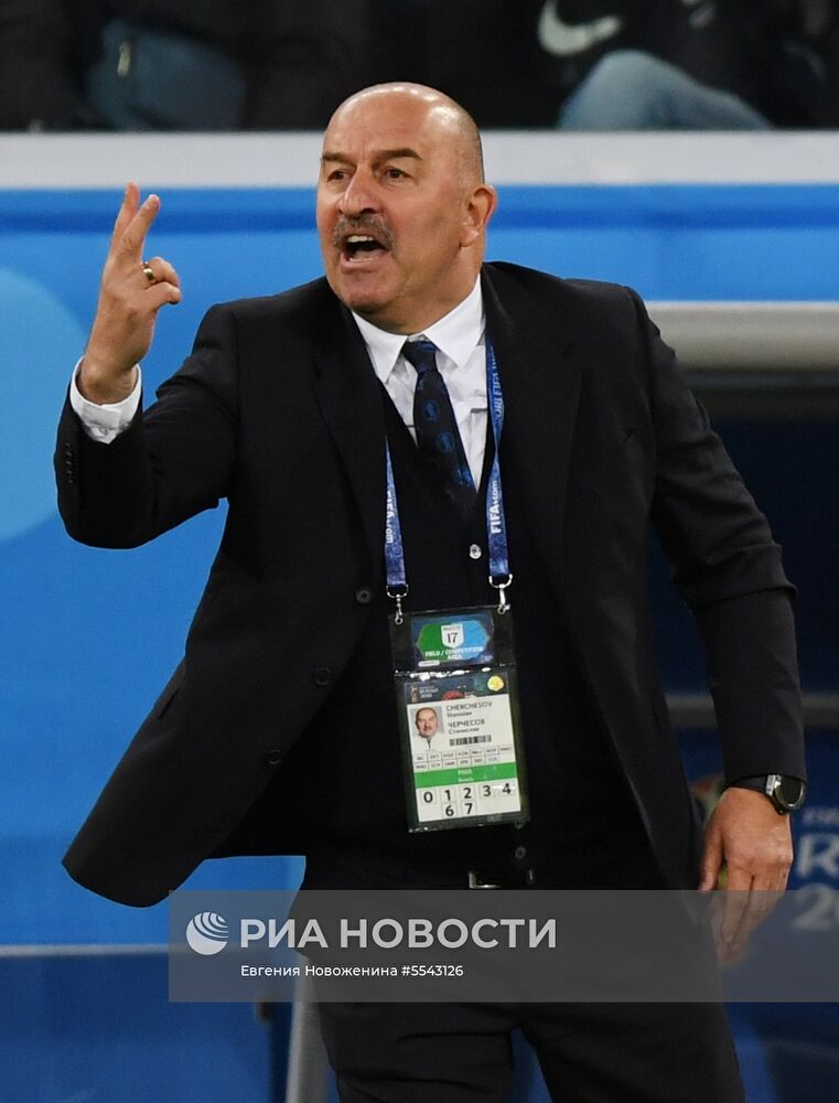 Футбол. ЧМ-2018. Матч Россия - Египет