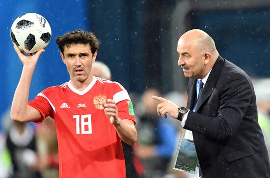 Футбол. ЧМ-2018. Матч Россия - Египет 