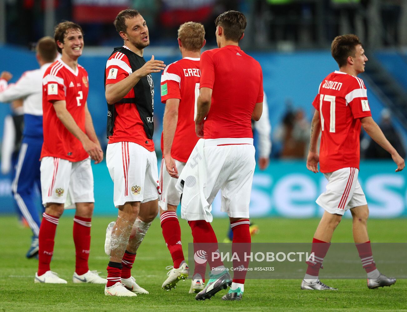 Футбол. ЧМ-2018. Матч Россия - Египет