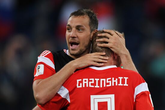 Футбол. ЧМ-2018. Матч Россия - Египет 