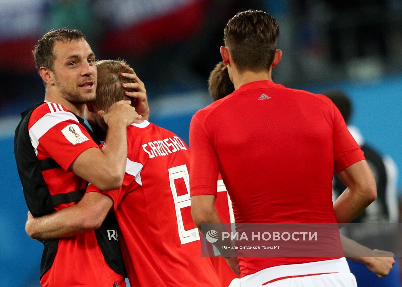 Футбол. ЧМ-2018. Матч Россия - Египет