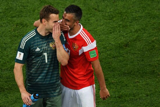 Футбол. ЧМ-2018. Матч Россия - Египет