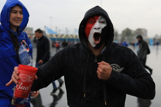 Футбол. ЧМ-2018. Матч Россия - Египет 