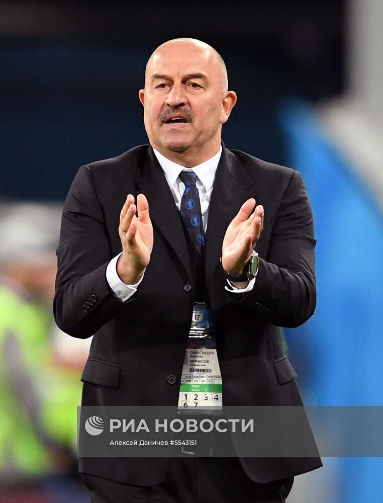 Футбол. ЧМ-2018. Матч Россия - Египет