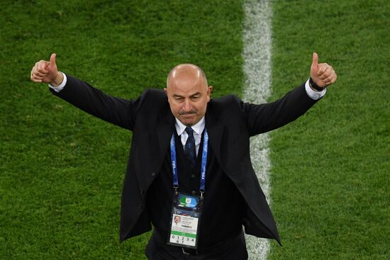 Футбол. ЧМ-2018. Матч Россия - Египет