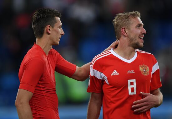 Футбол. ЧМ-2018. Матч Россия - Египет 