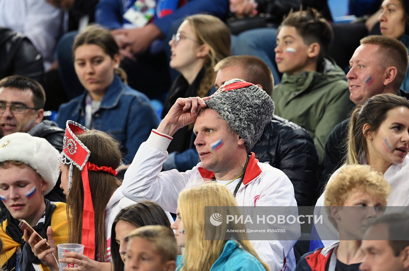 Футбол. ЧМ-2018. Матч Россия - Египет