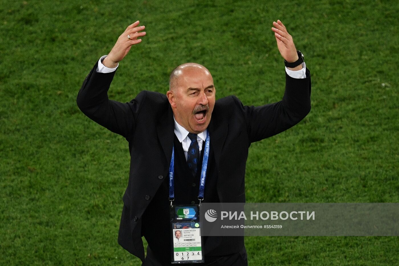 Футбол. ЧМ-2018. Матч Россия - Египет