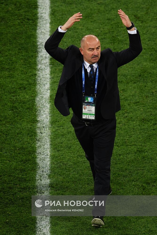 Футбол. ЧМ-2018. Матч Россия - Египет