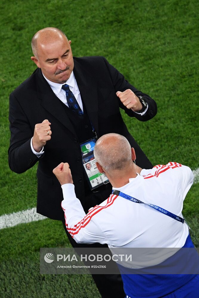 Футбол. ЧМ-2018. Матч Россия - Египет